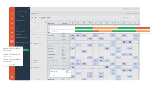 HR PLANNER - OPTACARE